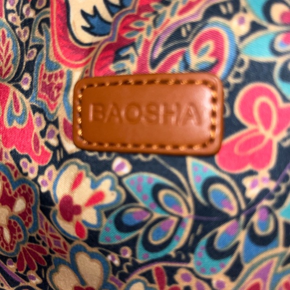 NWT Baosha Weekender Large Travel Bag 15X19 - Picture 6 of 6